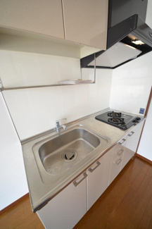 【キッチン】 | アリス・マナーガーデン谷町 | アリス・マナーガーデン谷町　２口ガスコンロ