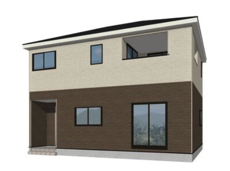 【完成予想図】 | 美里町小茂田第３　クレイドルガーデン　新築戸建　全１棟　１号棟