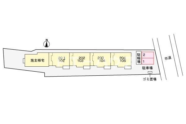 ジークアクスの駐車場|駐車場