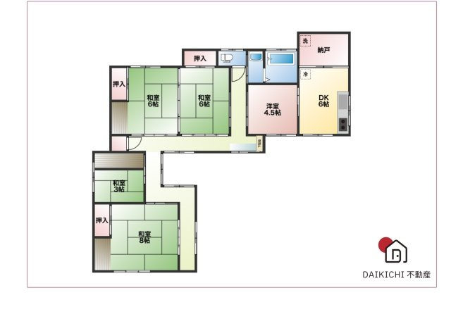 【間取り】 | 深谷市瀬山　中古戸建
