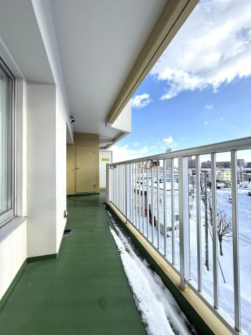 ロピア琴似西のバルコニー