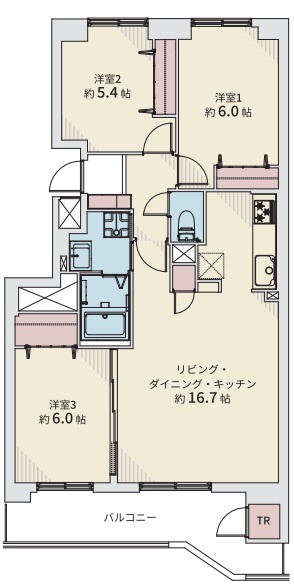 ロピア琴似西の間取り
