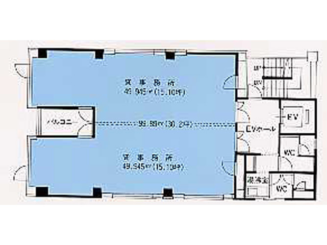 ミズノビルの間取り