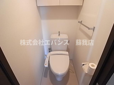 【トイレ】 | クイーンズレゾン末広 | シンプルで使いやすいトイレです
