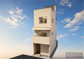 【外観パース】 | 志村坂上建築条件付売地　１区画 | 完成イメージ図です