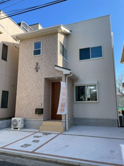 【完成予想図】 | 志村坂上建築条件付売地　１区画 | お洒落なアプローチ、プロヴァンスをイメージしたシンプル外観