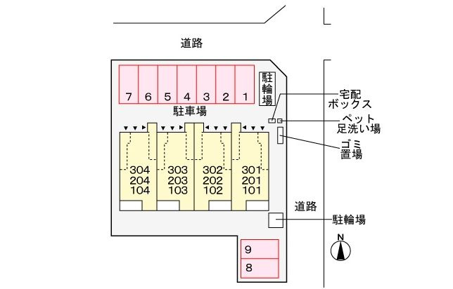 ＭＡＬＩＢＵ（マリブ）の駐車場|駐車場