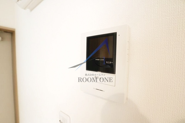 プレジ桜新町　のセキュリティ|モニター付インターホンです。