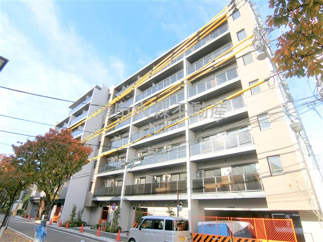 RJRプレシア大森北の外観|2024年12月築　RC鉄筋コンクリート造地上7階建て1R～4LDK総戸数94戸
東京都大田区大森北5丁目　JR京浜東北線大森駅徒歩11分、京浜急行本線平和島駅徒歩12分
