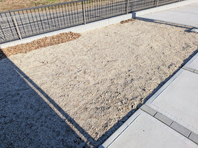 小美玉市小川第1　新築戸建　2号棟の庭