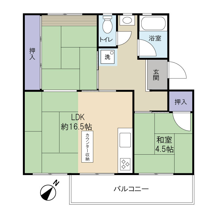 間取り図です