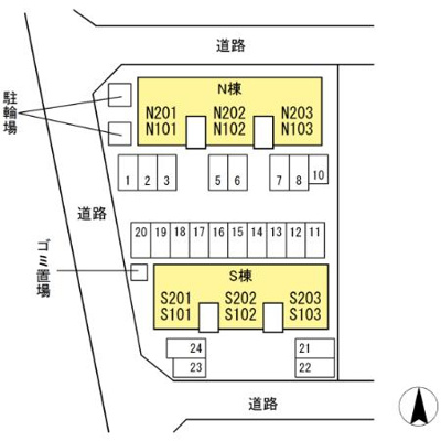 【区画図】 | セントラルスクエアS棟