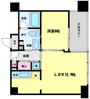 【間取り】 | クリスタルブライト本町東 | クリスタルブライト本町東　間取り