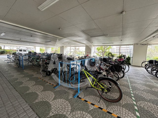 【駐車場】 | メロディーハイム法円坂 | メロディーハイム法円坂　駐輪場