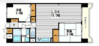 【間取り】 | メロディーハイム法円坂 | メロディーハイム法円坂　間取り