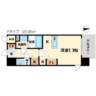 【間取り】 | プレサンスタワー北浜 | プレサンスタワー北浜　間取り