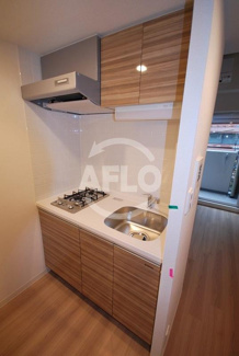 【キッチン】 | プレサンスタワー北浜 | プレサンスタワー北浜　2口ガスシステムキッチン