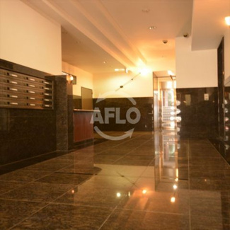 【ロビー】 | レインボーコート谷町五　開放的なロビー