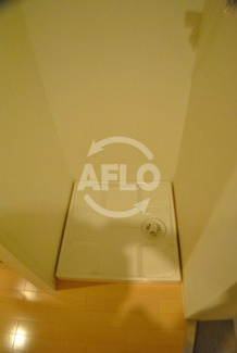 【洗面所】 | ウイングコート船場 | ウイングコート船場　洗濯機置き場