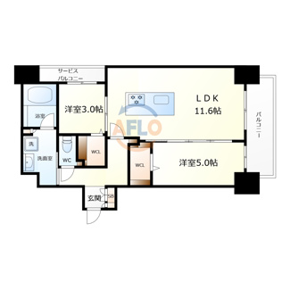【間取り】 | アーバネックス南新町 | アーバネックス南新町　間取り