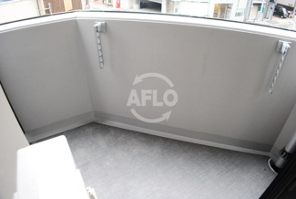 【バルコニー】 | スワンズシティ大手前ソレイユ | スワンズシティ大手前ソレイユ　バルコニー