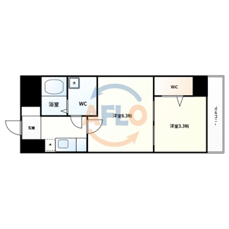 【間取り】 | セレニテ谷町calme | セレニテ谷町calme（セレニテ谷町カルム）　間取り