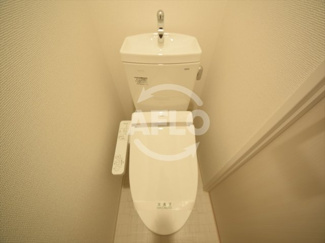 【トイレ】 | セレニテ谷町calme | セレニテ谷町calme（セレニテ谷町カルム）　温水洗浄便座