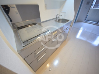 【キッチン】 | セレニテ谷町calme | セレニテ谷町calme（セレニテ谷町カルム）　2口IHシステムキッチン