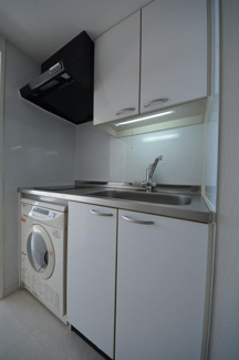 【キッチン】 | メゾン・ド・ヴィレ大阪城公園前 | メゾン・ド・ヴィレ大阪城公園前　ＩＨ2口コンロシステムキッチン