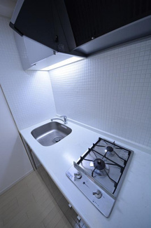 【キッチン】 | プライムアーバン堺筋本町 | プライムアーバン堺筋本町　ガス2口コンロシステムキッチン