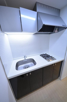 【キッチン】 | プライムアーバン堺筋本町 | プライムアーバン堺筋本町　ガス2口コンロシステムキッチン