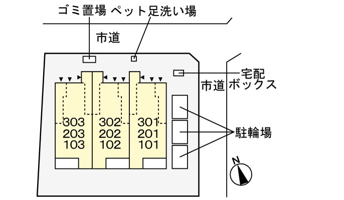 セイジュの駐車場|駐車場