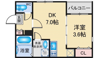 【間取り】 | フォルビート | 略図の為、現状優先