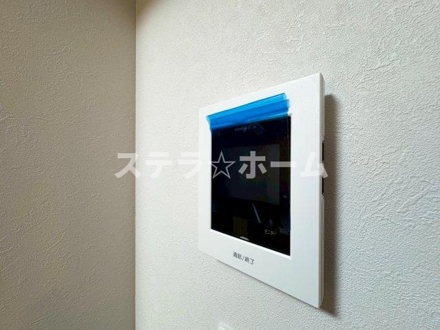 シャルム茨木の防犯設備|モニター付きインターホン