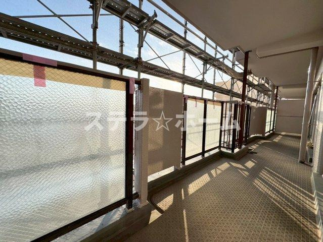 シャルム茨木のバルコニー|バルコニー付きです