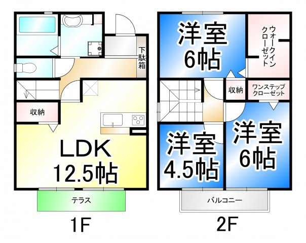 ル･リアン･パルフェの間取り|間取り