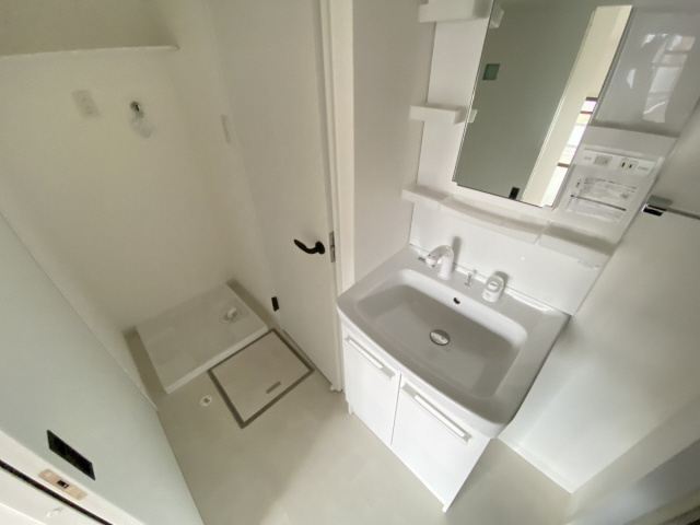 グランディール森北の洗面所