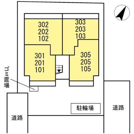 mona（モナ）の区画図