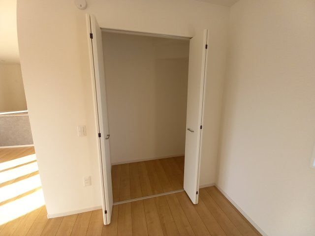 水戸市平須町　1期の収納|収納のためのスペースです