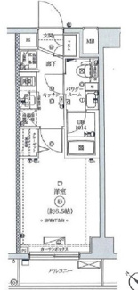 【間取り】 | スクエアシティ鶴見市場 | 間取りです。