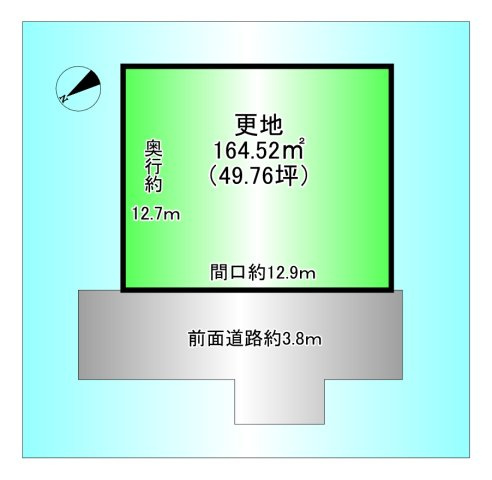 海南市下津　売土地の土地図