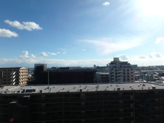 レジデンス芦屋くすのきの展望|バルコニーより南方向を望む眺望