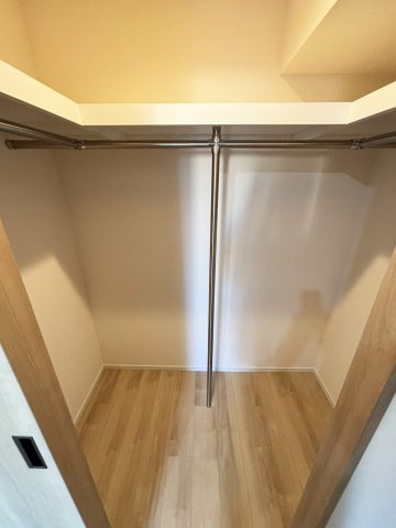 【収納】 | パークホームズ文京白山ヒルテラス | 8.1帖洋室のウォークインクローゼット