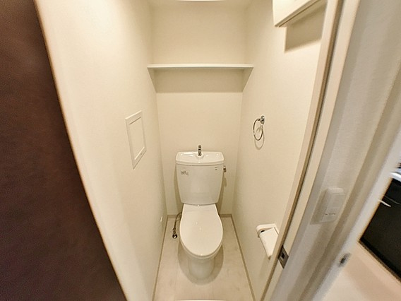 ライジングコート三宮マリーナシティのトイレ