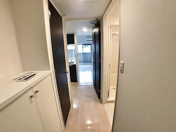 ライジングコート三宮マリーナシティの玄関