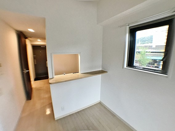 ライジングコート三宮マリーナシティのキッチン