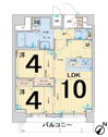 【間取り】 | 2LDK