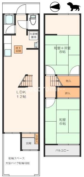 中神田デザインテラスの間取り