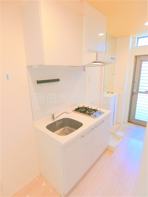 グランエッグス武蔵新田のキッチン|2口ガスキッチン