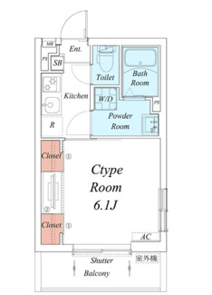 【間取り】 | リブリ・フォンターナ | 間取りです。